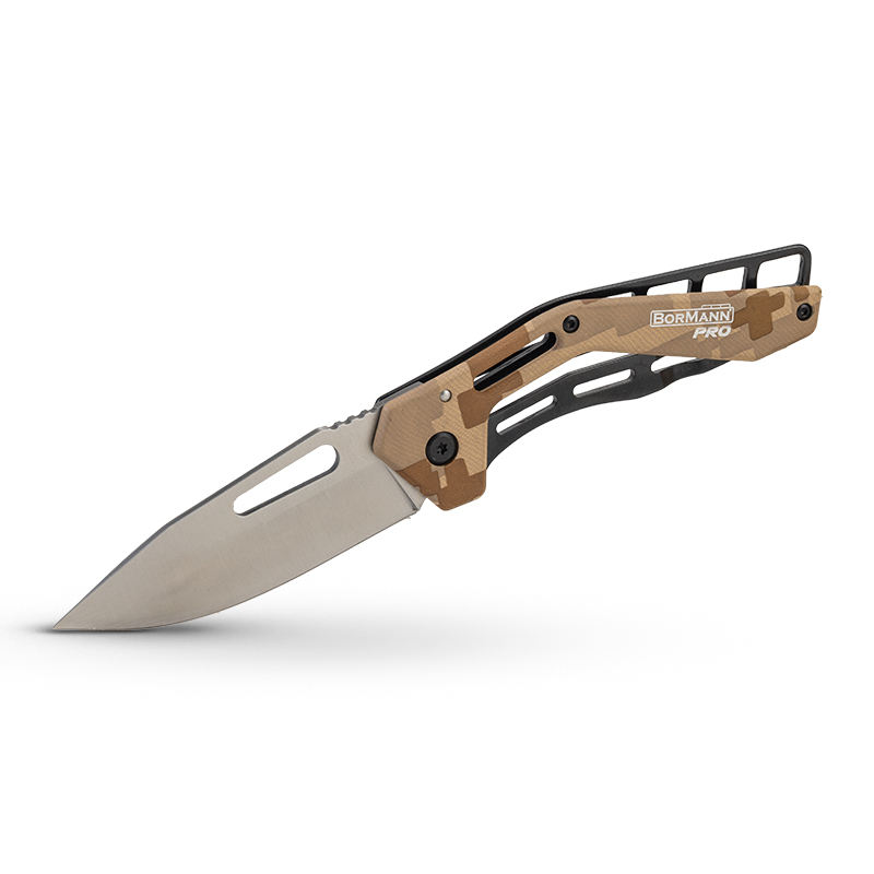 BORMANN Pro BHT7590 Σουγιάς Ανoξείδωτος Σε Χρώμα Παραλλαγής, 194mm, Ατσάλινη Λαβή BHT7590