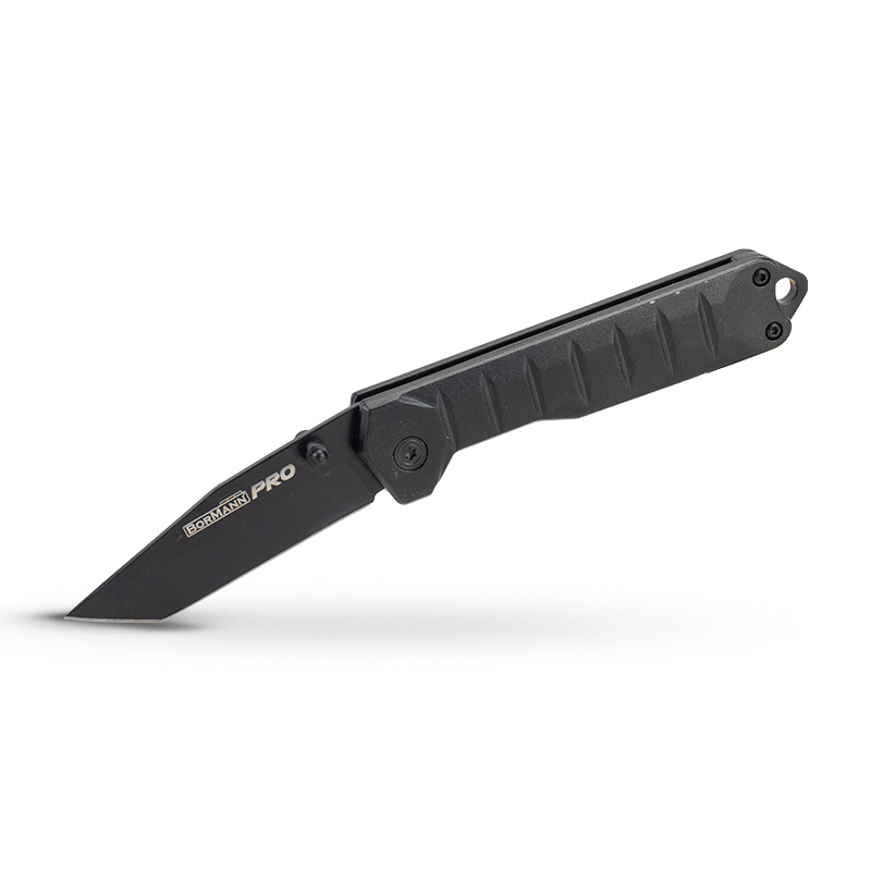 BORMANN Pro BHT7592 Σουγιάς Σε Μαύρο Χρώμα ,166mm ,Μαύρη Λάμα,Λαβή Αλουμινίου BHT7592